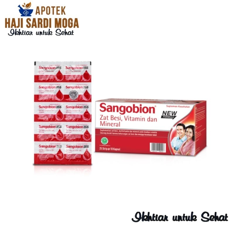 SANGOBION KAPSUL PENAMBAH DARAH