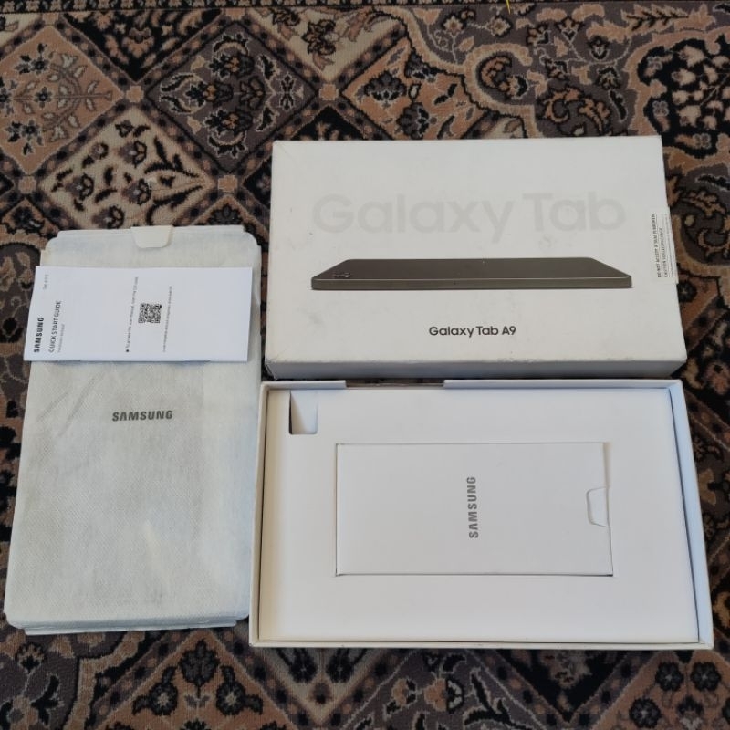 Dus Box Samsung Tab A9 Original Asli Copotan