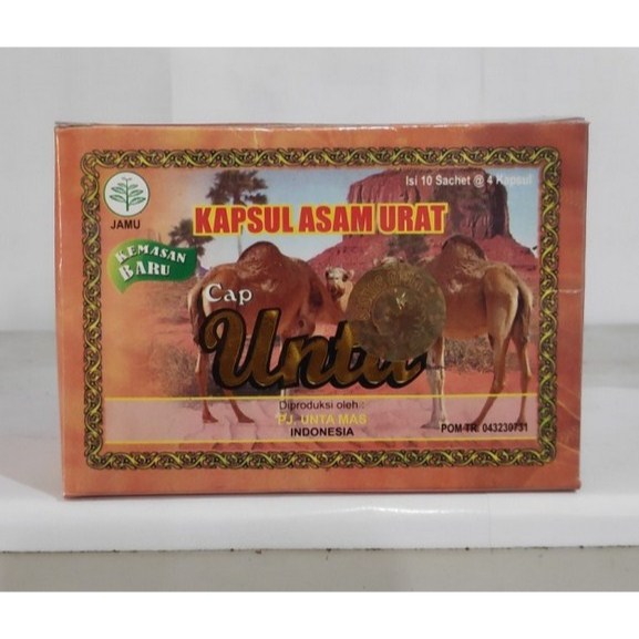 Obat Asam Urat Cap UNTA Original