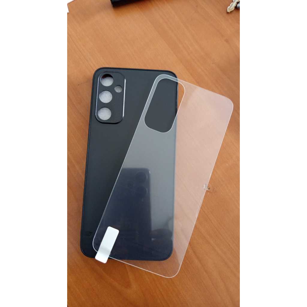 Case Samsung A05s Tempered Glass rubber Blank Case Custom casing HP