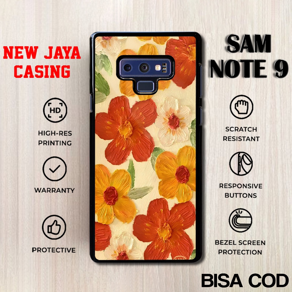 Case Samsung Note 9 Terbaru Hardcase Softcase Glossy Bunga Casing Samsung Note 9 Terlaris Termurah