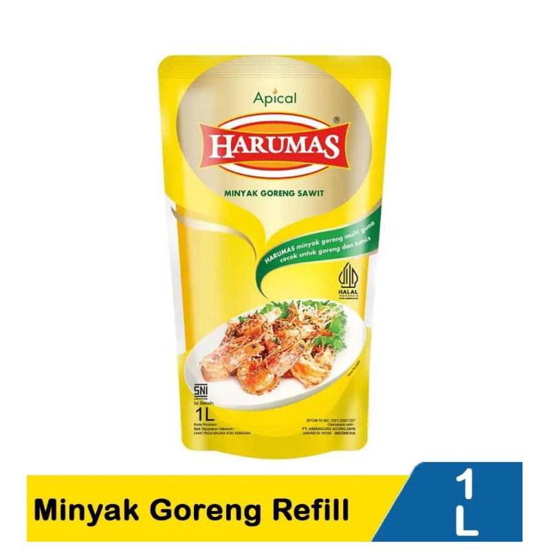 

Harumas Minyak Goreng 1L