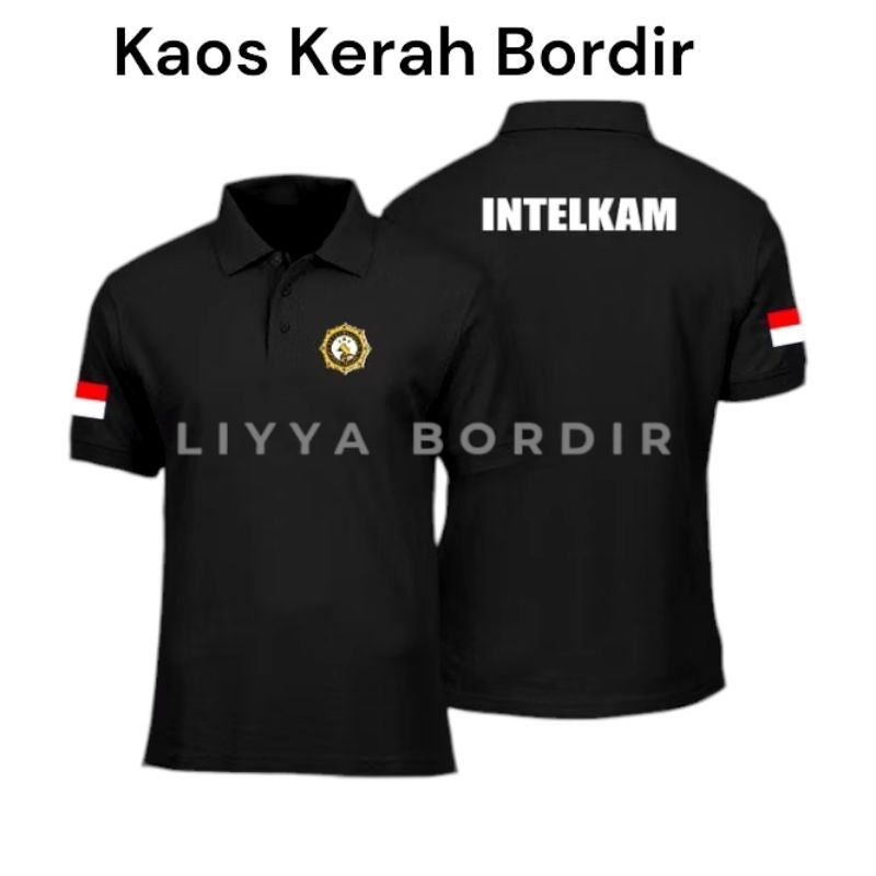 Kaos Kerah INTELKAM Kaos Polo INTELKAM Lengan Pendek