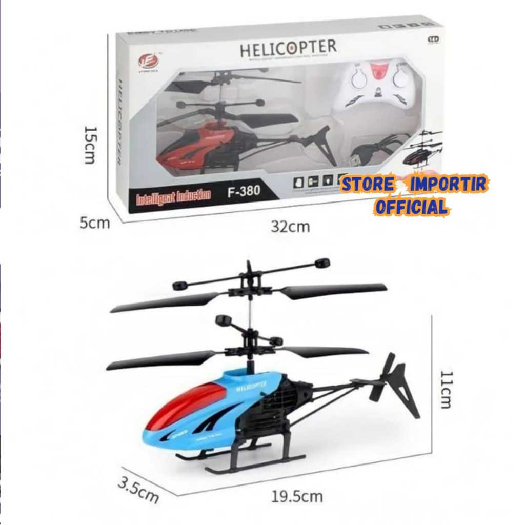 Helikopter RC Remote Control Mini Drone Mainan Anak RC Terbang Led | Mainan Terbaru Pesawat Remot Co