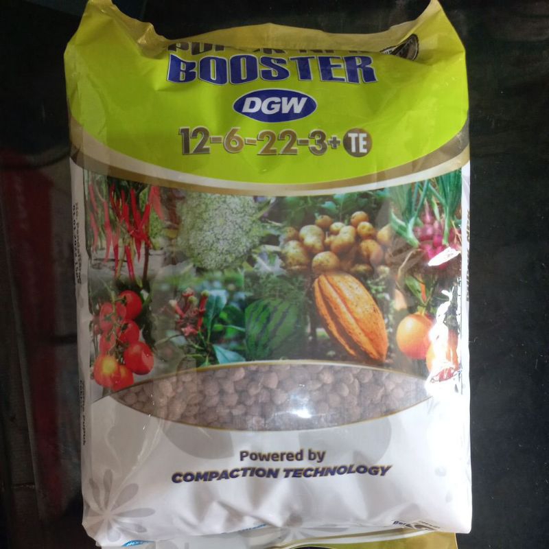 Pupuk NPK BOOSTER DGW  12.6.22.3+TE