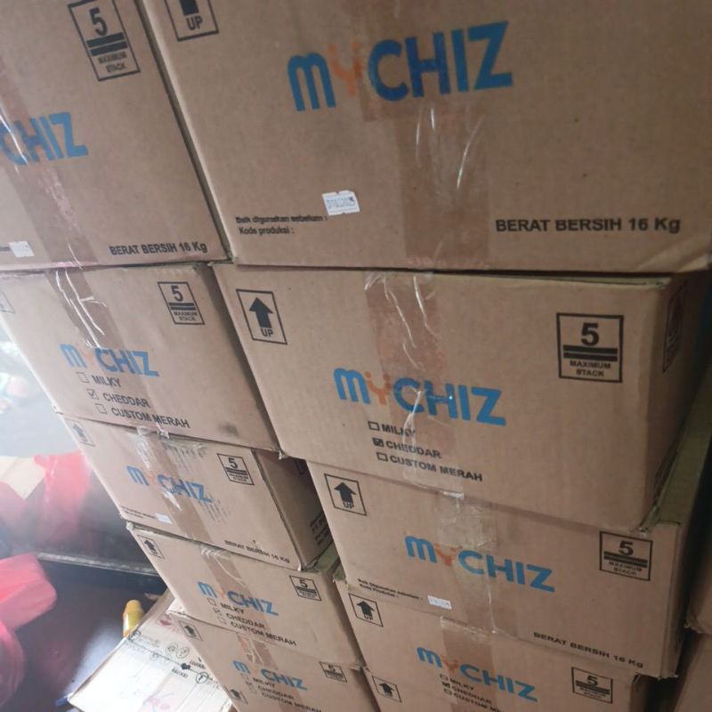 

1 KARTON / DUS MY CHIZ CHEDDAR CHEDAR 2KG X 8PCS MYCHIZ