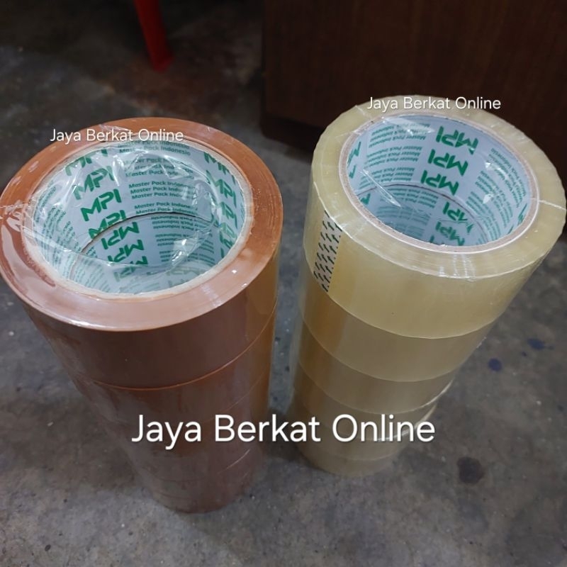 

ECERAN LAKBAN COKLAT / LAKBAN BENING MPI 45MM x 100YARD EKONOMIS KUALITAS BAGUS GAK GAMPANG PUTUS