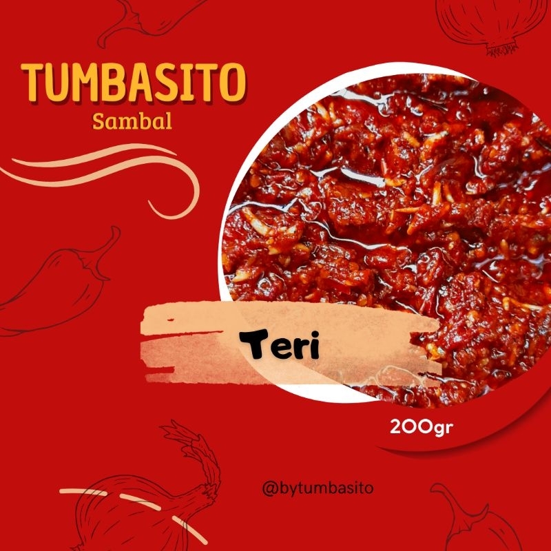 

sambal teri home made tumbasito | PO 2 hari