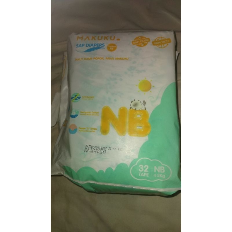 pampers newborn/diaper makuku