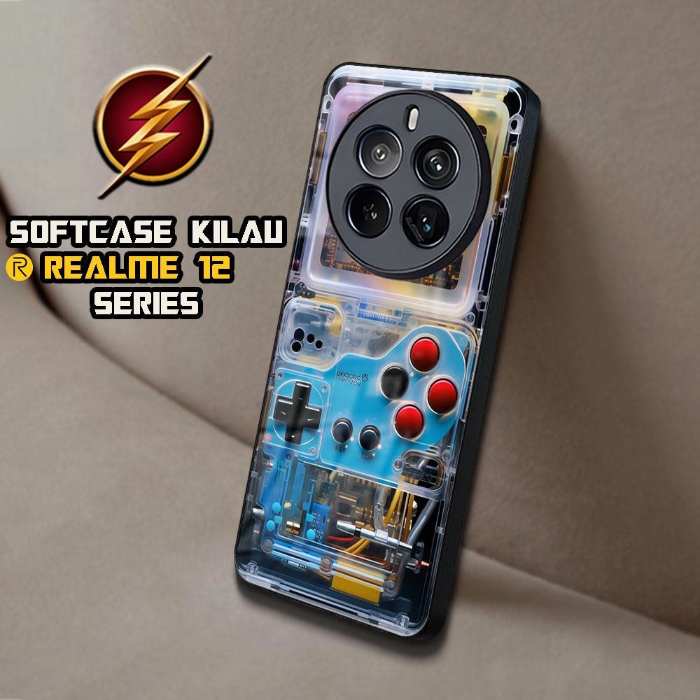 [SC22] Softcase KILAU REALME 12 | 12 PLUS | 12 PRO | 12 PRO PLUS | Case Kaca Silicon Mika REALME 12 