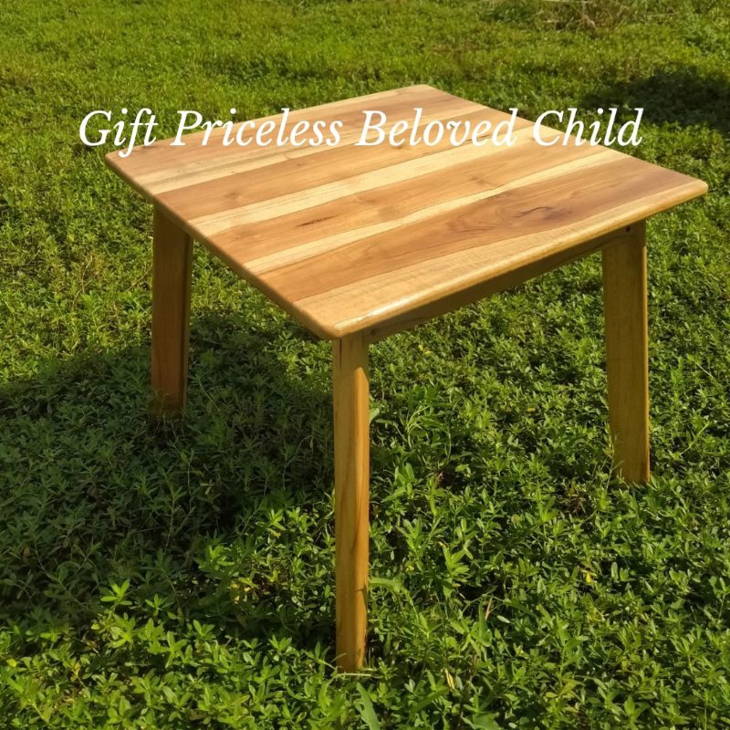 MEJA KOTAK KAYU JATI BESAR MSOIN