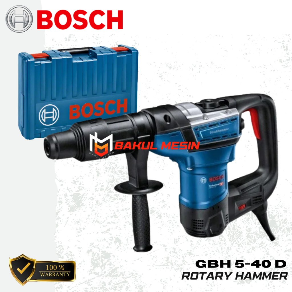 BOSCH GBH5-40D Mesin Bor Beton jak hammer Rotary Hammer 40MM SDS Max
