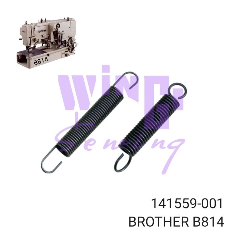141559001 BROTHER B814 Per Tarik Spring Extension Mesin Lubang Kancing