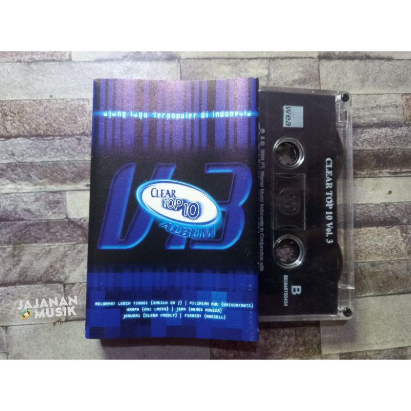 Kaset Clear Top 10 Vol 3
