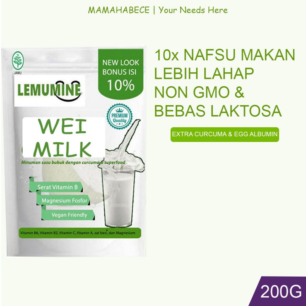 

Susu Penambah Berat Badan Untuk Dewasa Lemumine (200g)