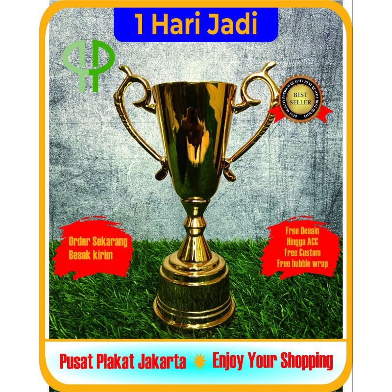 Trophy Aluminium • Trophy cup • Trophy Turnament • Piala murah • Piala Wisuda • Piala jakarta