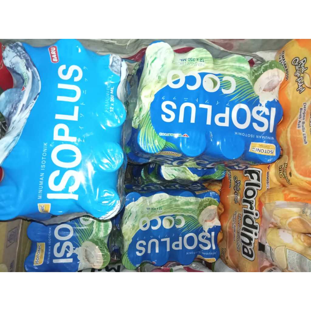 

Minuman isoplus isotonic 1 karton 12 botol