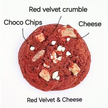 

Soft Cookies Red Velvet N Cheese