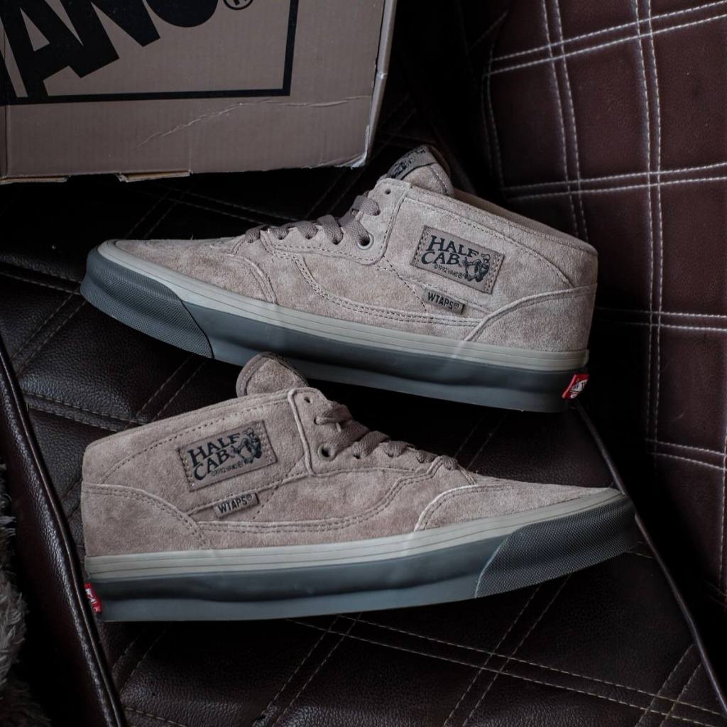Sepatu Vans Halfcab Vault Og X WTAPS Coyote  [100% Resmi Store]