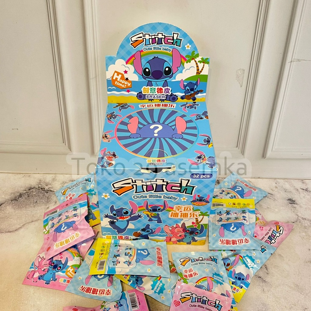 

PENGHAPUS MISTERY BAG STITCH V2 ER-1604 MISTERY BLIND BOX BLINDBOX HAPUSAN SETIP STIP ERASER LILO AND STITCH PEN PENA BOLPEN BOLPOIN LUCU ANAK ALAT TULIS KANTOR SEKOLAH MURAH TERMURAH COD