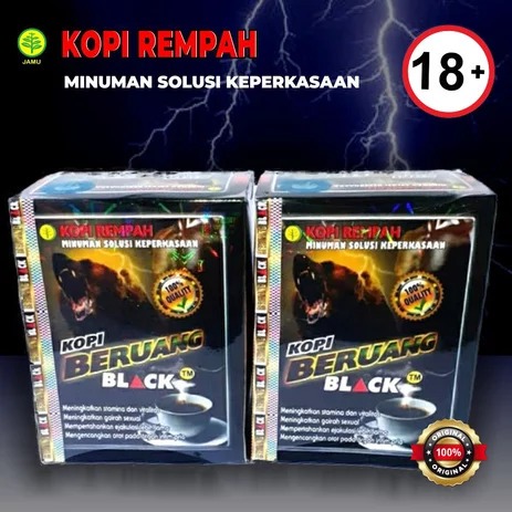 

Kopi rempah beruang Black /hitam Original