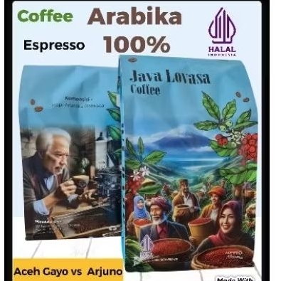 

Kopi Arabika 100% - Espresso - Gayo vs Arjuno - Premium 500G