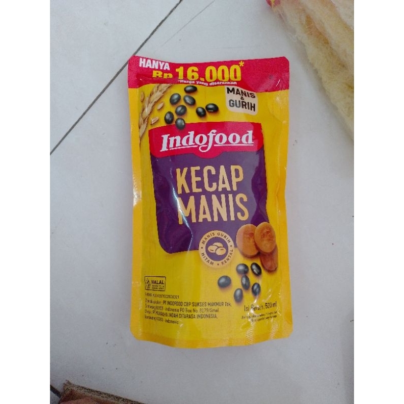 

Indofood kecap manis 520ml