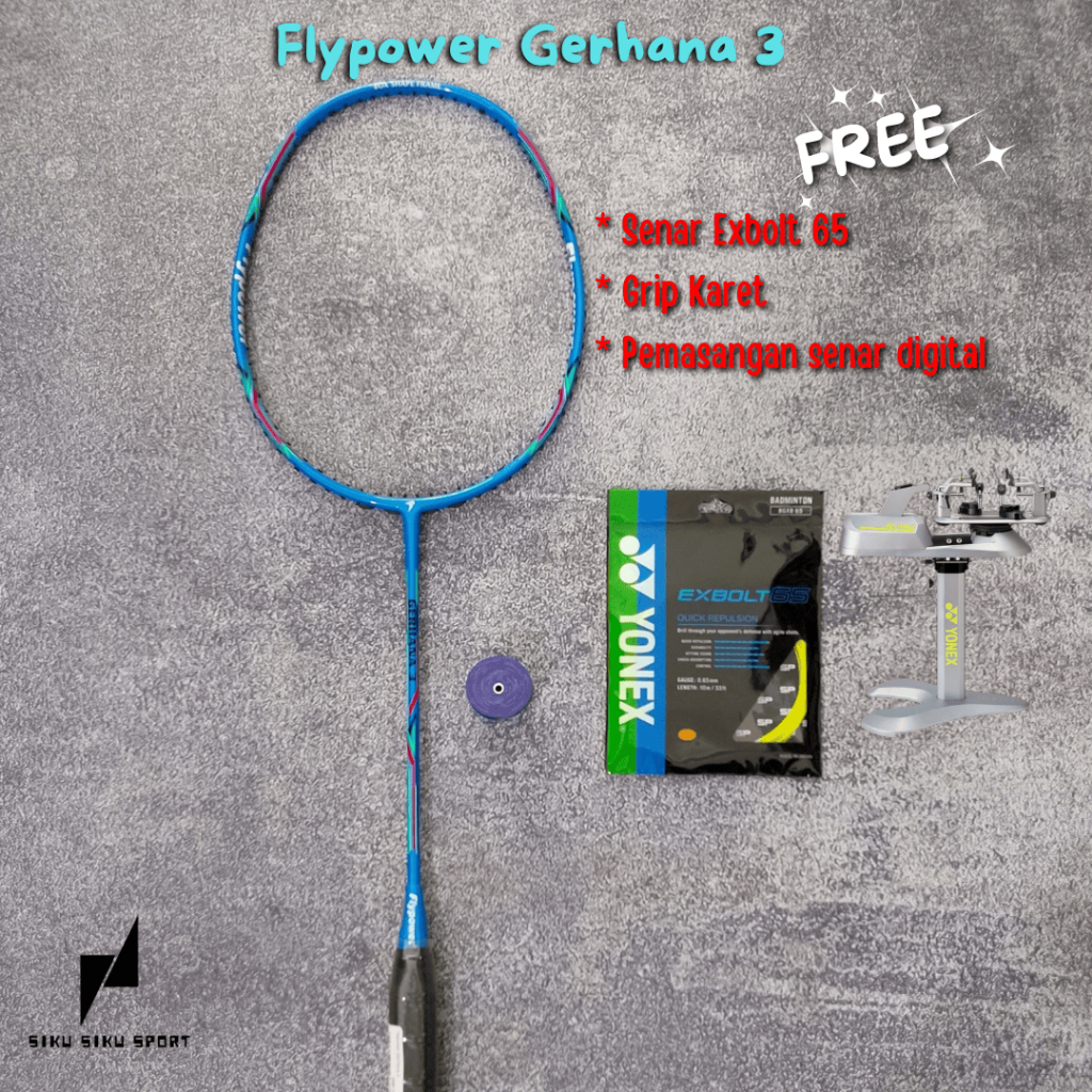 Raket Badminton  Flypower Gerhana 3