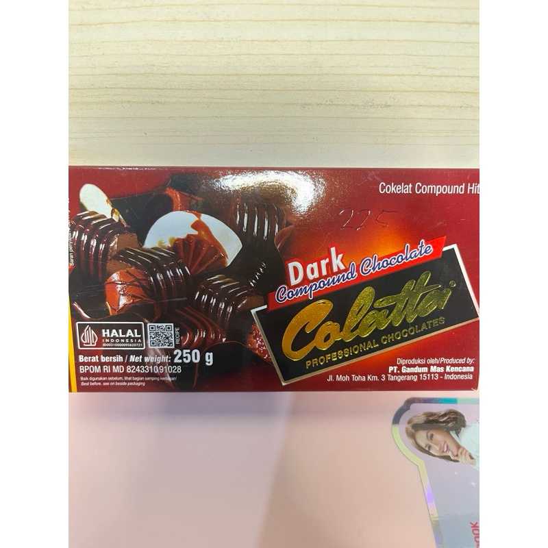 

Dark Coklat Blok Colatta/Coklat Blok Dark Colatta 250g/coklat compound dark