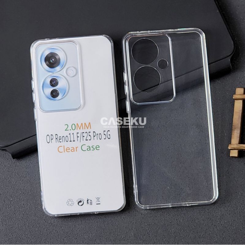 Case Oppo Reno 11 Oppo Reno 11 Pro Oppo Reno 11F Oppo Reno 2 Oppo Reno 2F Clear Case Bening 2.0mm Pr