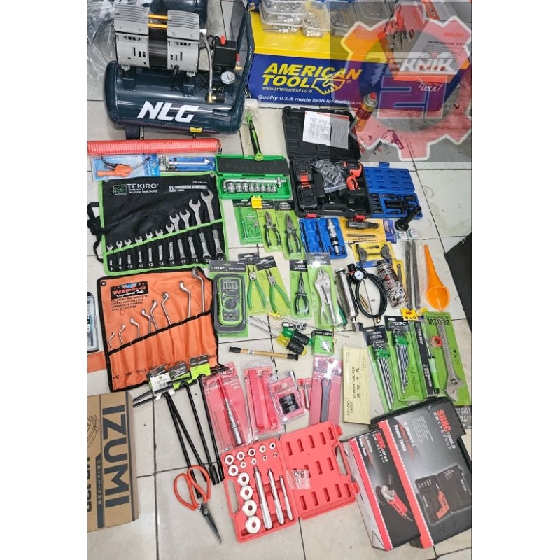 PAKET USAHA BENGKEL MOTOR MATIC ALAT BENGKEL KOMPLIT BUAT KHUSUS MOTOR MATIC