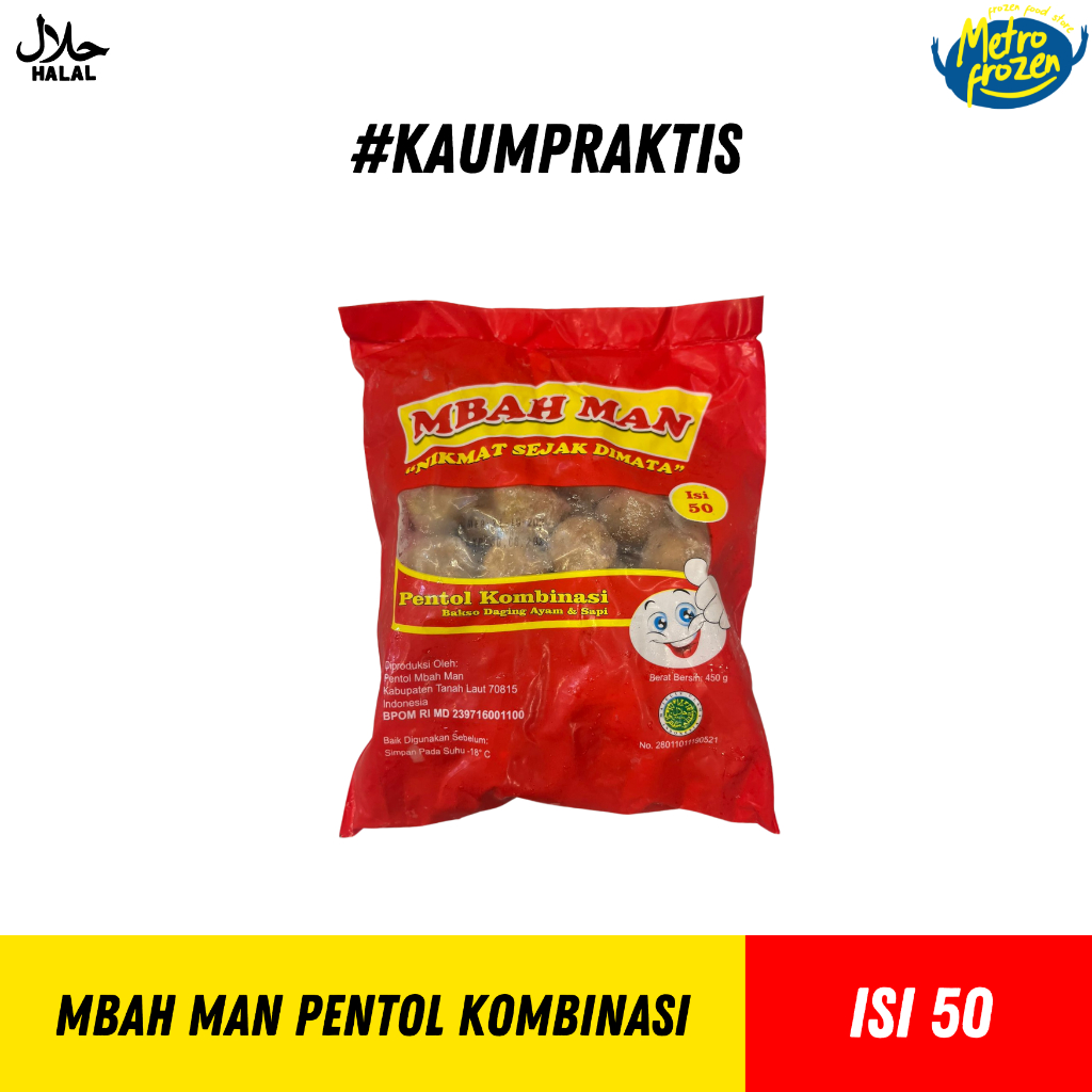 

Mbah Man Pentol Kombinasi 500gr