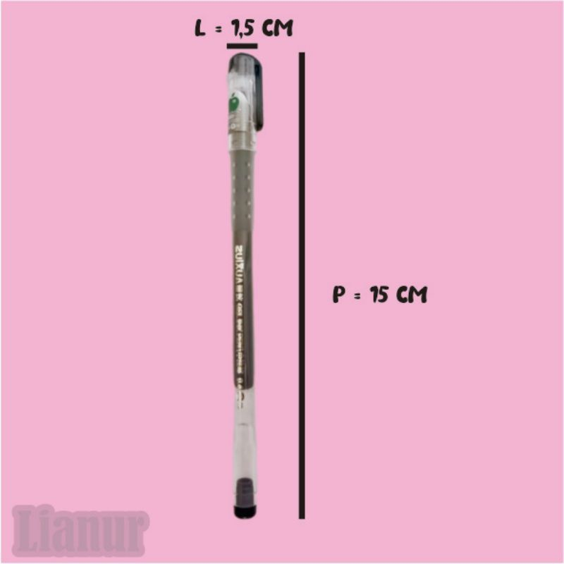 

pulpen apel / zuixua gel pen satuan