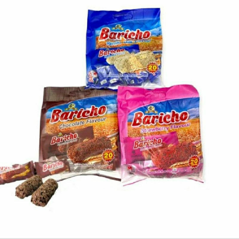 

Baricho oat chocolate sereal bar cokelat / coklat / strawberry / vanilla