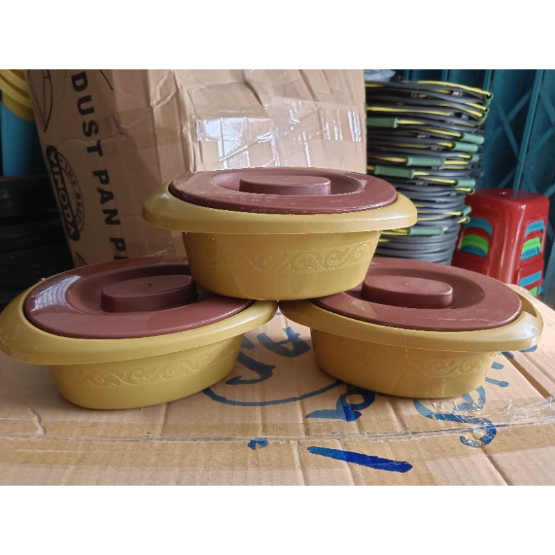 5183 - WADAH SAYUR OVAL MIDORI PANCI SAYUR OVAL PLASTIK FOODGRADE BPAFREE TAHAN PANAS / tempat samba