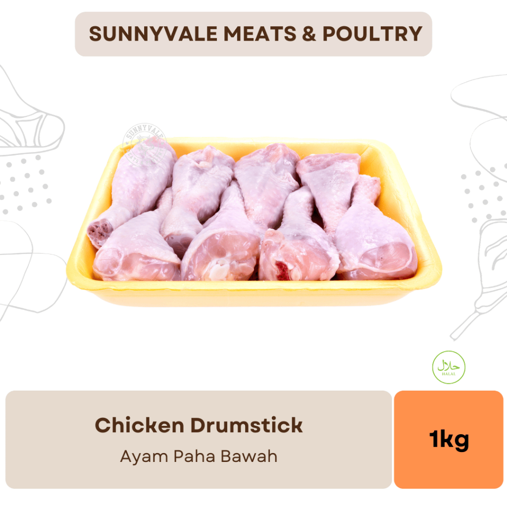 

Chicken Drumstick - Ayam Paha Bawah - 1 KG