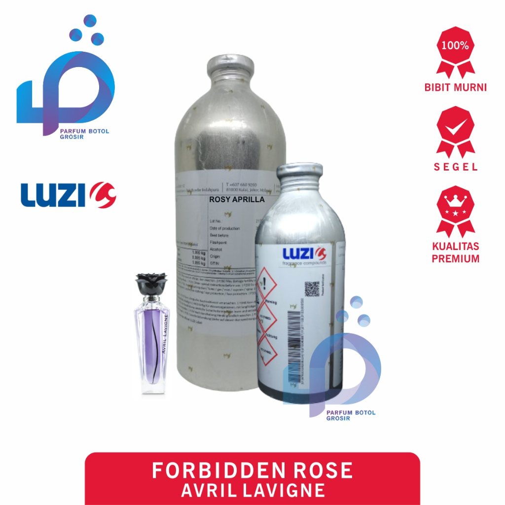ROSY APRILLA | Senada Wangi Avril Lavigne Forbidden Rose by Luzi | 500gr Segel
