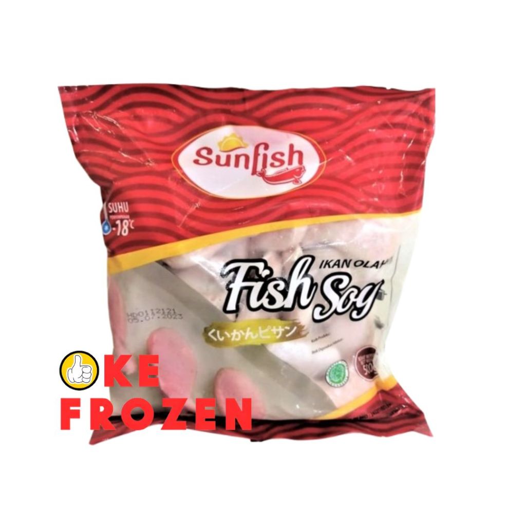 

SUNFISH FISH SOY 500GR/OLAHAN SEAFOOD BENTUK IKAN