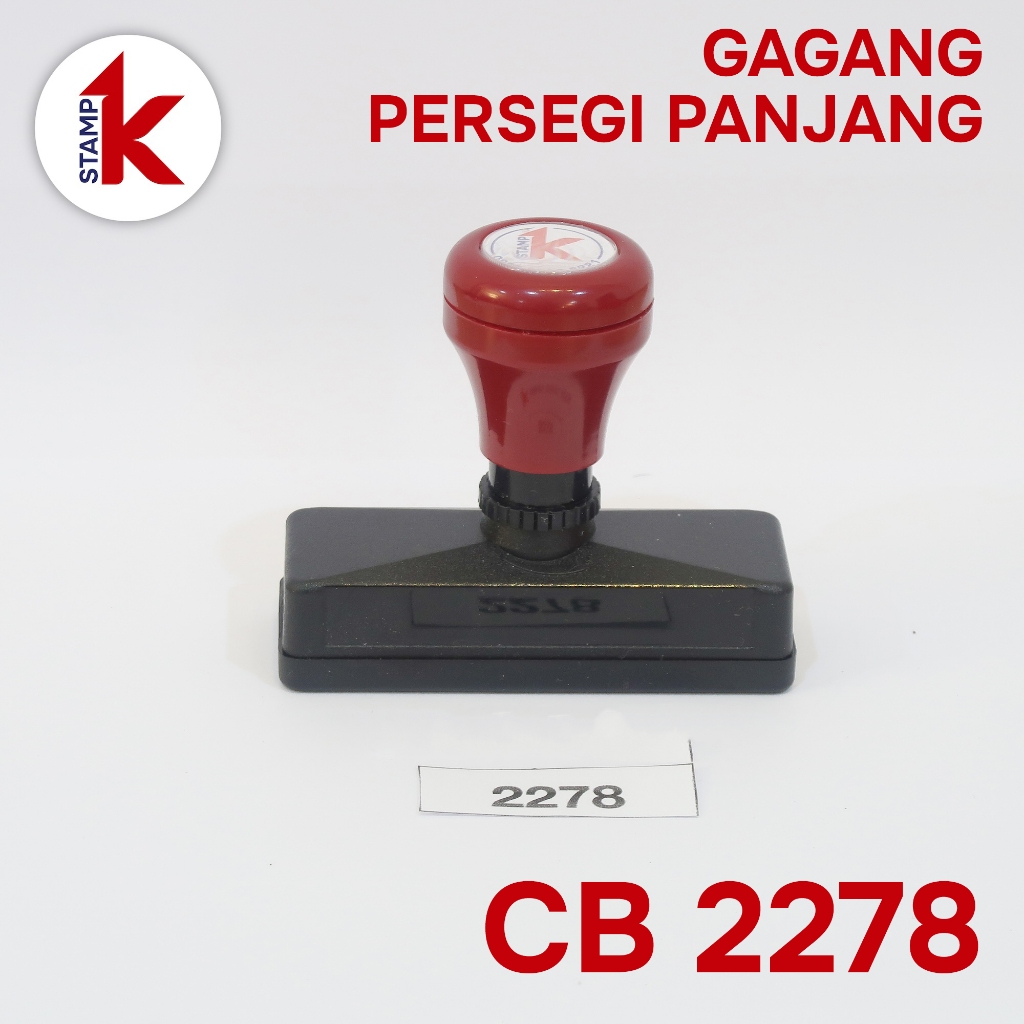 

Gagang Stempel Flash / Warna 2278 CB2278 CB 2278 Persegi Panjang 2278