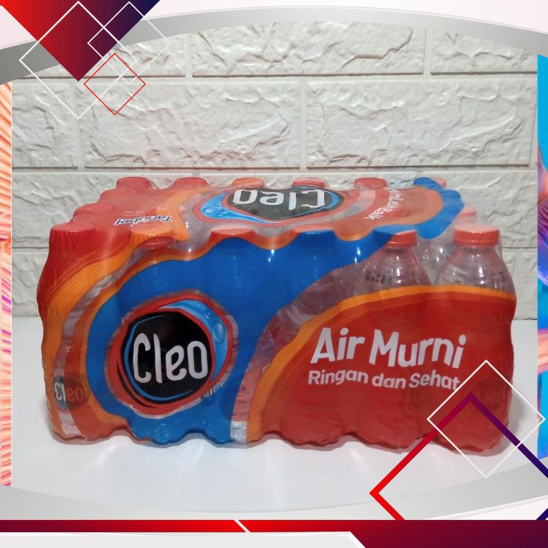 

Air Cleo mini ukuran 220 ml isi 24 botol