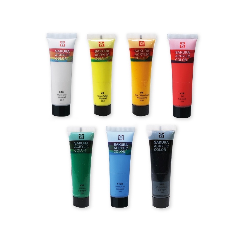 

KF7 Sakura 2ml Acrylic Color Paint 12