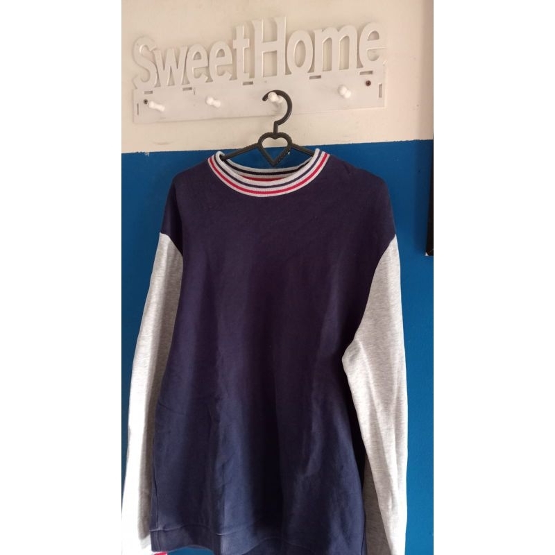 Sweater Navy mango preloved