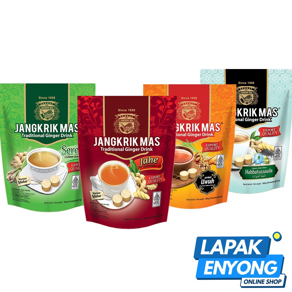 

HJ6 Serbat cap Jangkrik Mas Kemasan Pouch