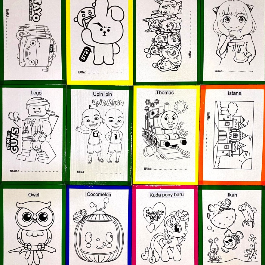 

KF7 1 styrofoam lukis ukuran 33x5x1 list lakban gabus lukis styrofom gabus sterofoam edukasi mewarnai