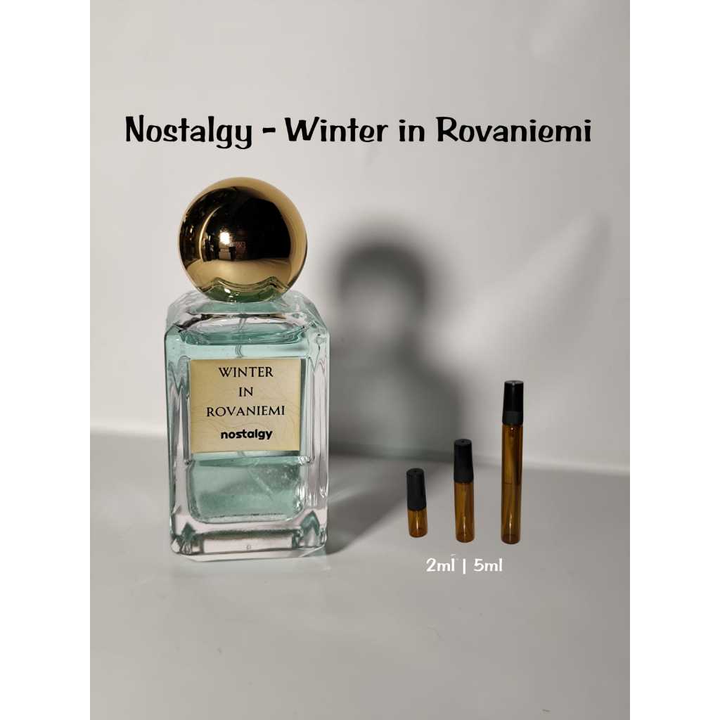 (NEW SOI ) Decant share Nostalgy – Winter in Rovaniemi tester parfum | 2ml | 5ml | - tokoloola -