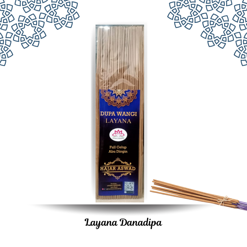 Dupa Wangi Layana 110 Gram Aroma Hajar Aswad - Layana Danadipa