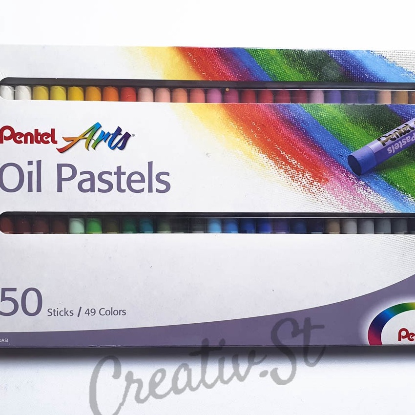 

KI3 PENTEL Oil Pastels 5 Warna Crayon