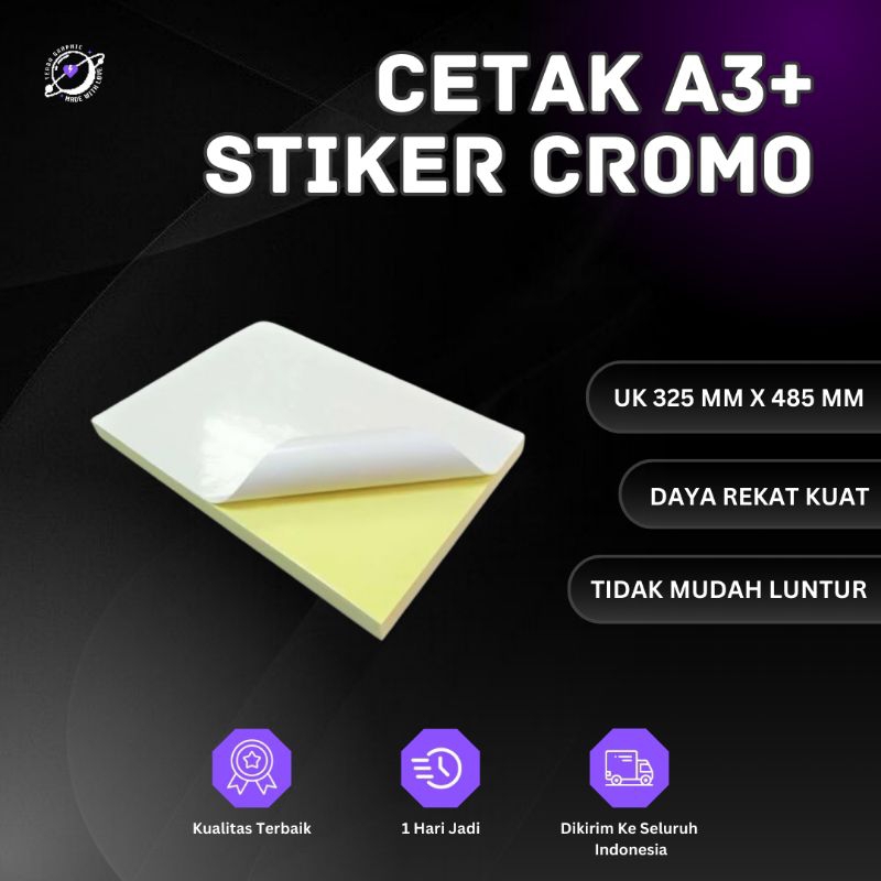 

Cetak A3+ Sticker Chromo Stiker Kromo Premium Stiker Merek, Stiker Produk, Stiker Kemasan, Label Kemasan, Label Produk, Label Instruksi, Label Informasi, Label Dekorasi, Stiker Pemilu