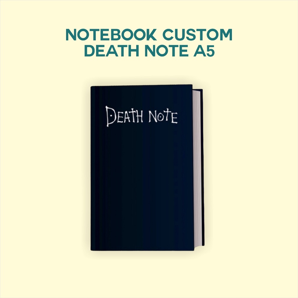 

Cashback Tambahan Notebook CustomDEATH NOTEA5GRIDDOTTEDLINEPOLOS