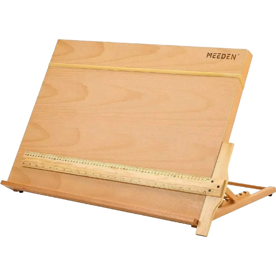 

Extra Meeden Drawing Sketching Board Studio Artist Table Top Papan